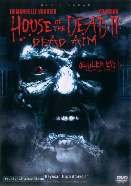 House Of The Dead 2 - Turkish Movie Cover