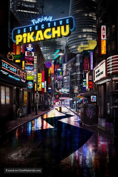 Pok&eacute;mon: Detective Pikachu - Movie Cover