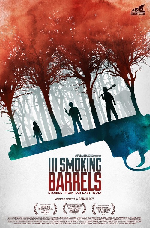 III Smoking Barrels - Indian Movie Poster