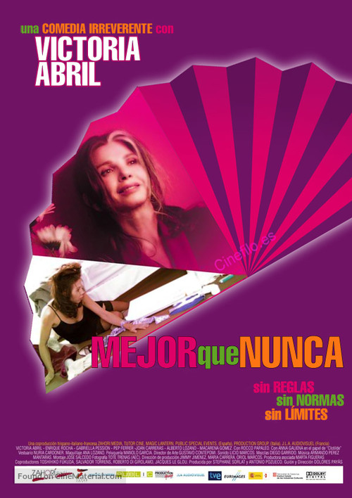 Mejor que nunca - Spanish Movie Poster