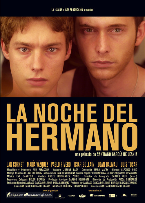 Noche del hermano, La - Spanish Movie Poster