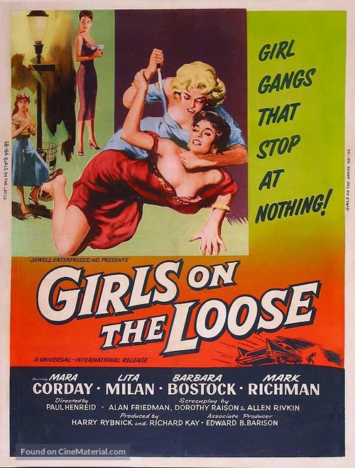 Girls on the Loose - Movie Poster