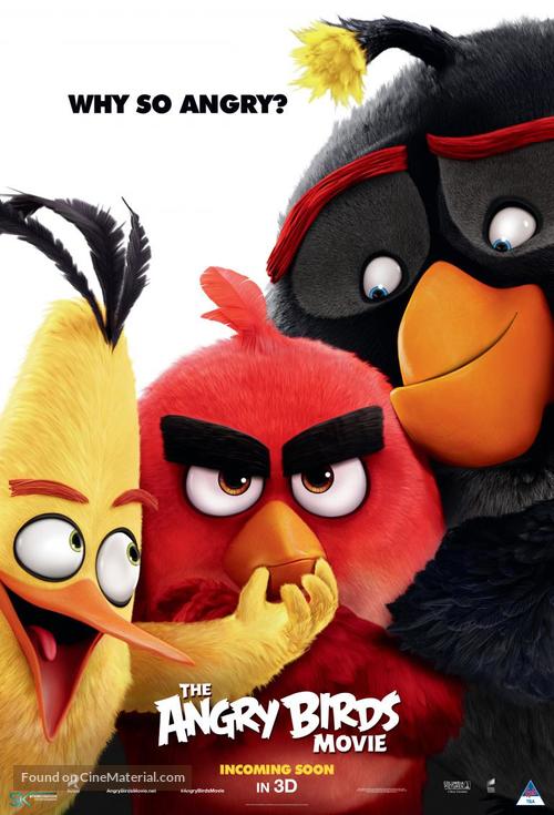 The Angry Birds Movie - South African Movie Poster