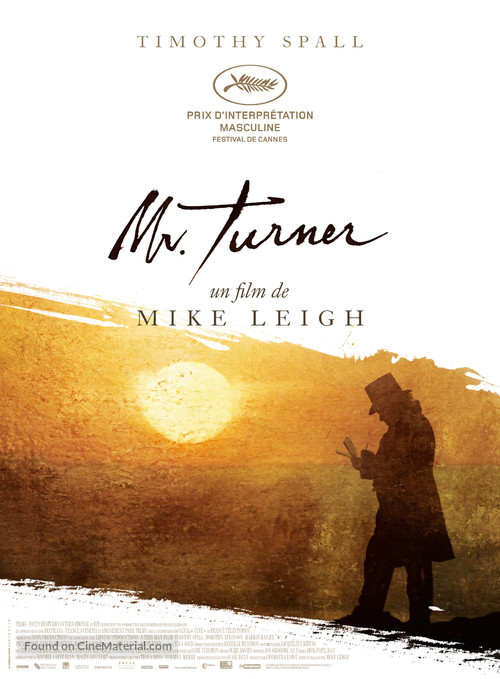 Mr. Turner - French Movie Poster