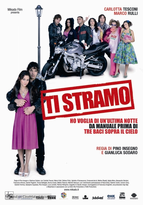 Ti stramo - Italian Movie Poster