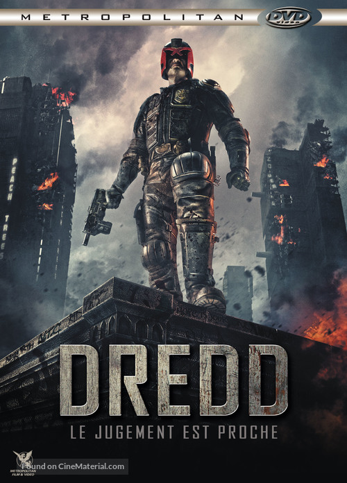 Dredd - French DVD movie cover