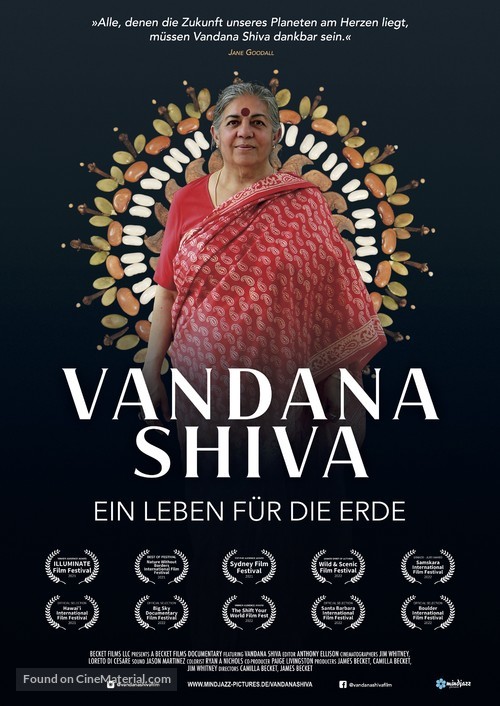 The Seeds of Vandana Shiva - German Movie Poster