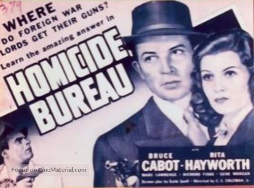 Homicide Bureau - Movie Poster