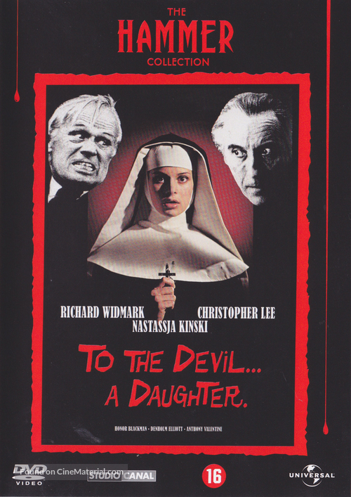 To the Devil a Daughter - Belgian Movie Cover