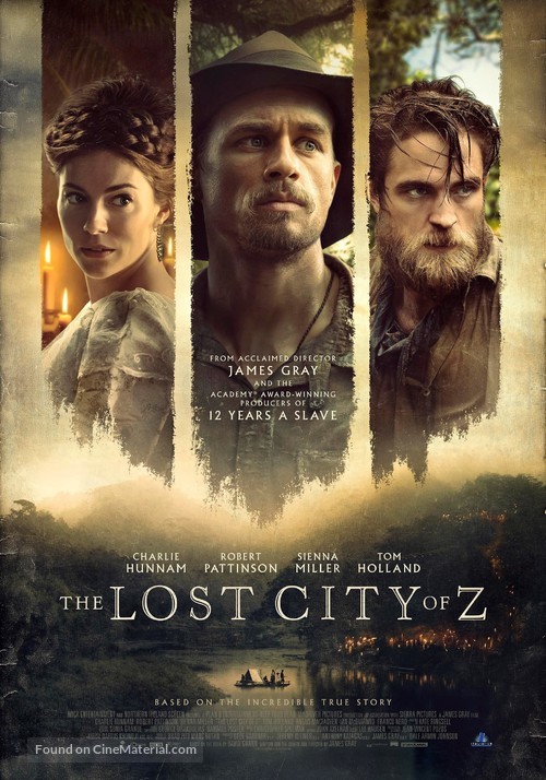 The Lost City of Z - Lebanese Movie Poster