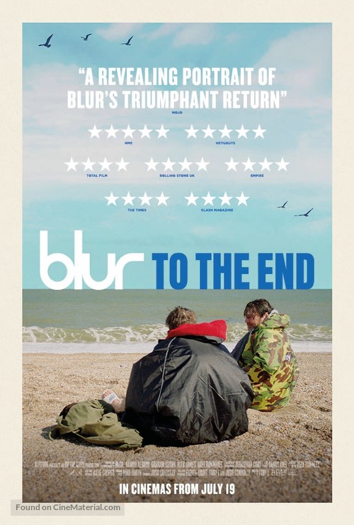 Blur: To the End - British Movie Poster