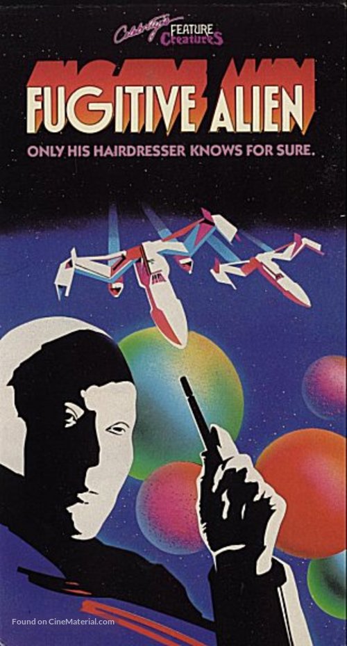 Fugitive Alien - VHS movie cover