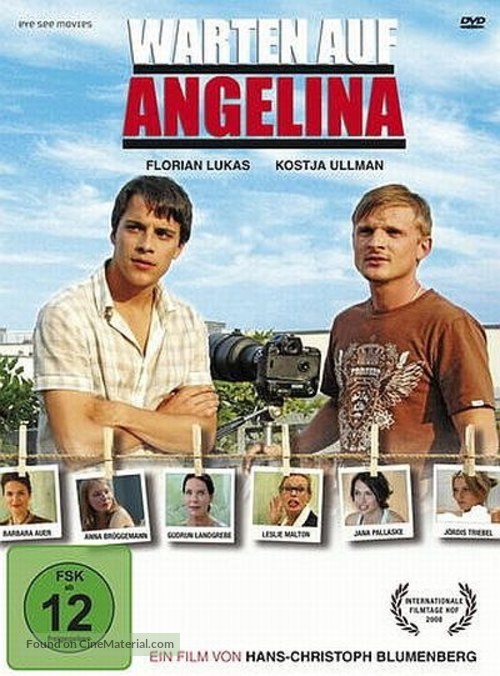 Warten auf Angelina - German Movie Cover