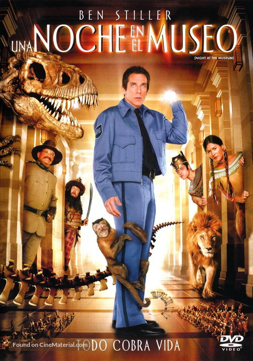 Night at the Museum - Mexican Movie Cover
