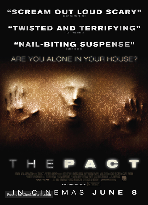 The Pact - British Movie Poster