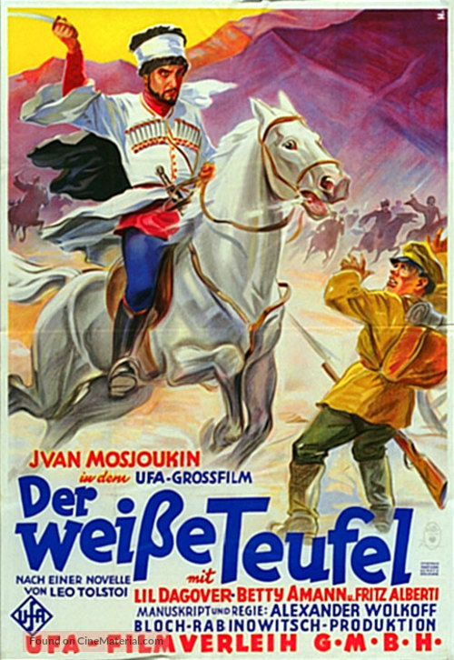 Der wei&szlig;e Teufel - German Movie Poster