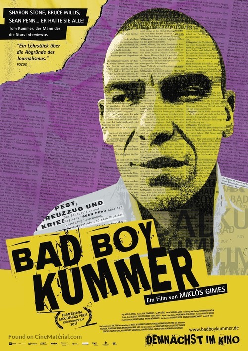 Bad Boy Kummer - German Movie Poster