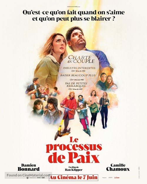 Le processus de paix - French Movie Poster