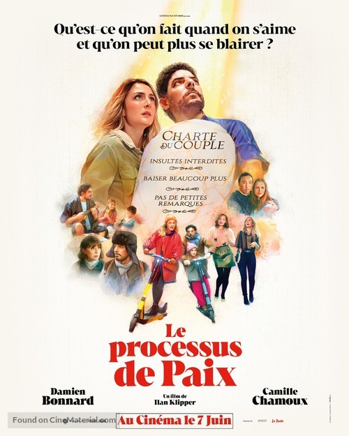 Le processus de paix - French Movie Poster