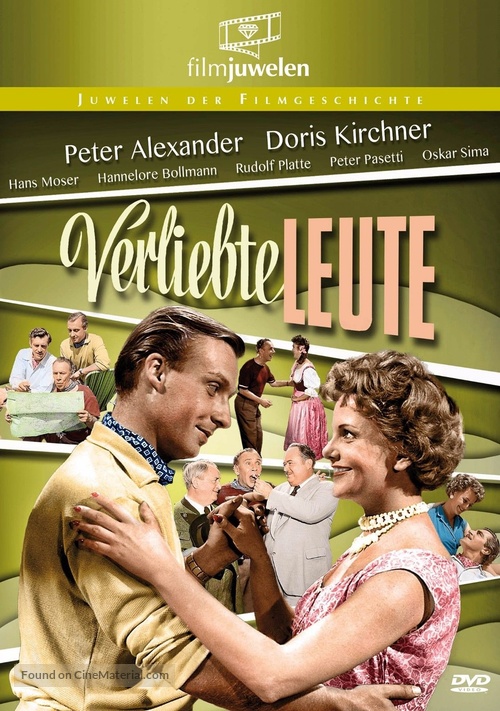 Verliebte Leute - German DVD movie cover