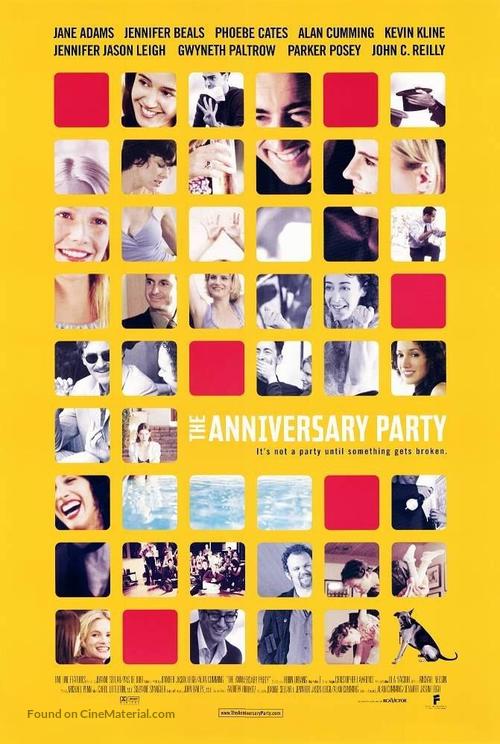 The Anniversary Party - Movie Poster