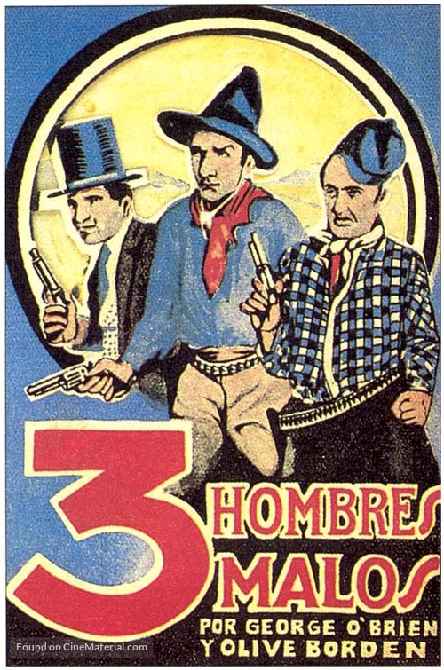 3 Bad Men - Spanish Movie Poster