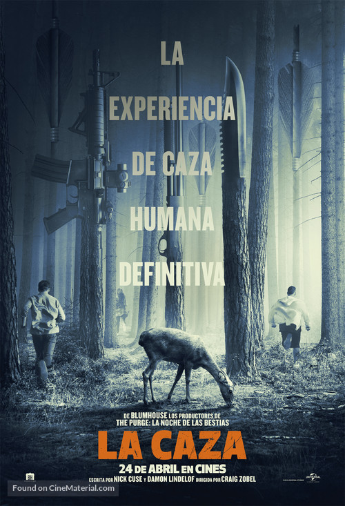 The Hunt - Spanish Movie Poster