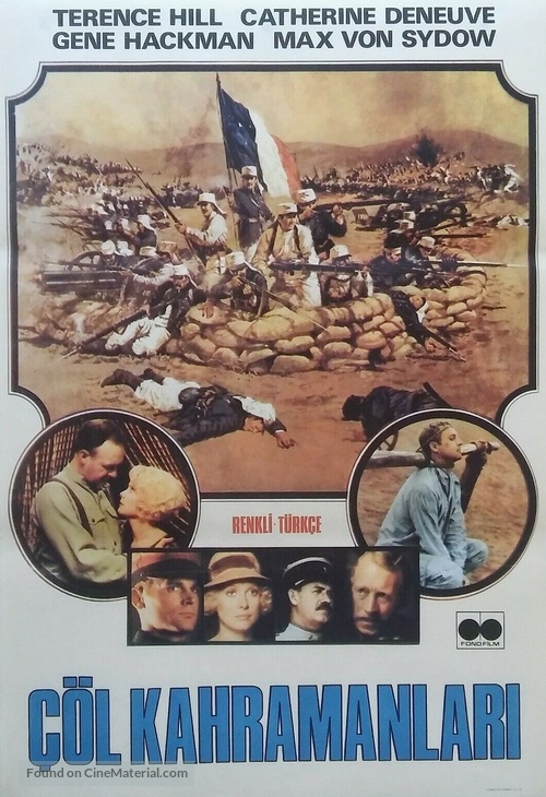 March or Die - Turkish Movie Poster