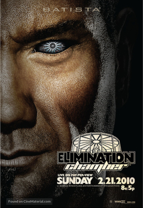 WWE Elimination Chamber - Movie Poster