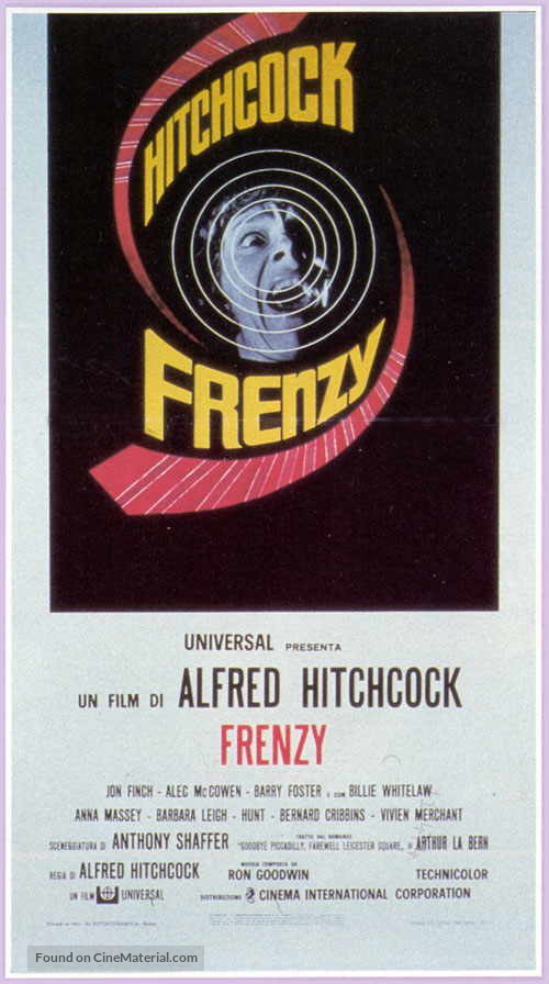 Frenzy - Italian Movie Poster