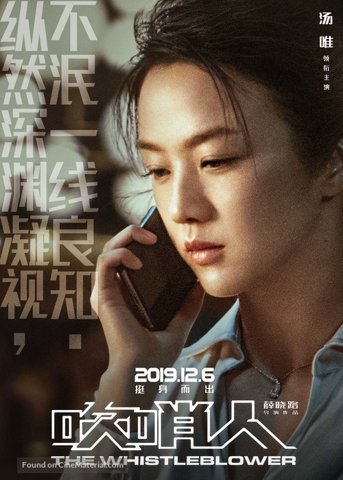 The Whistleblower - Chinese Movie Poster