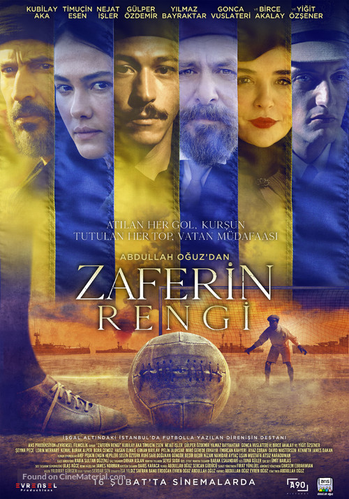 Zaferin Rengi - Turkish Movie Poster