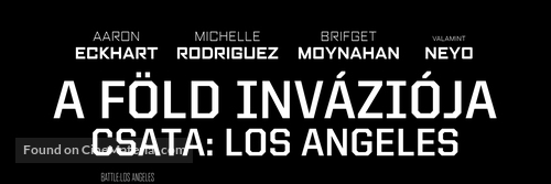 Battle: Los Angeles - Hungarian Logo