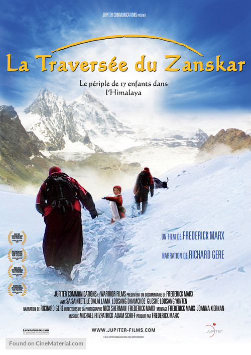 Journey from Zanskar - French Movie Poster