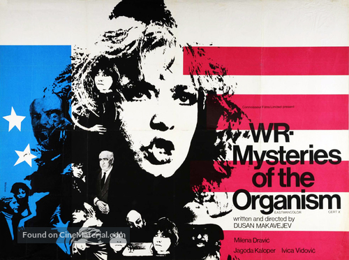 W.R. - Misterije organizma - British Movie Poster