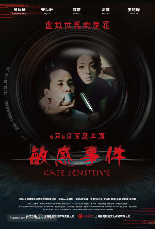 Case Sensitive - Chinese Movie Poster