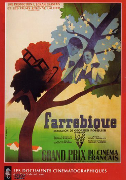 Farrebique ou Les quatre saisons - French DVD movie cover