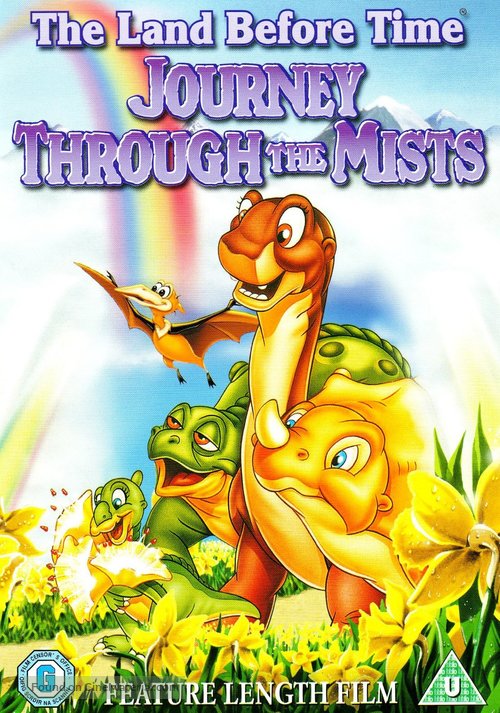 The Land Before Time IV: Journey Through the Mists - Irish DVD movie cover