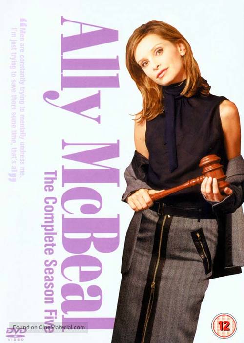 &quot;Ally McBeal&quot; - British DVD movie cover