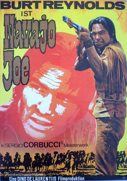 Navajo Joe - German poster