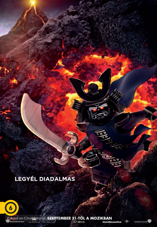 The Lego Ninjago Movie - Hungarian Movie Poster