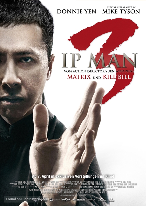 Yip Man 3 - German Movie Poster