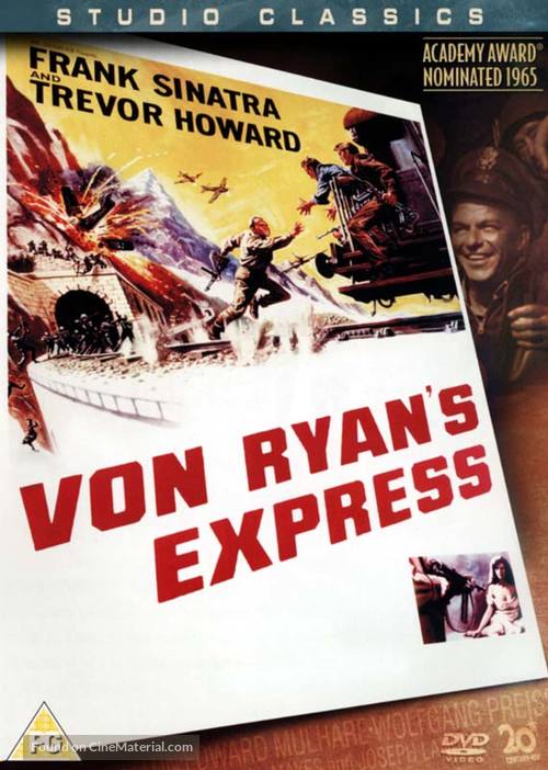 Von Ryan&#039;s Express - British DVD movie cover