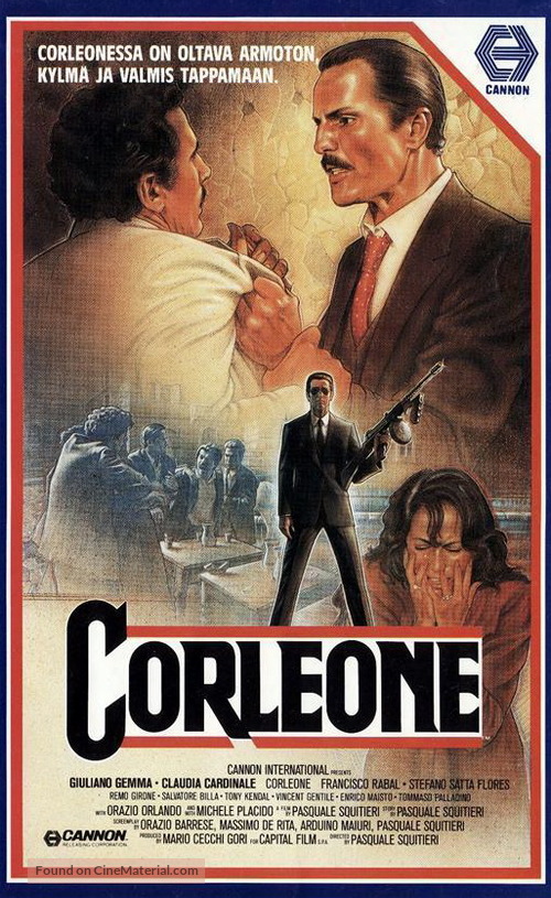 Corleone - Finnish VHS movie cover