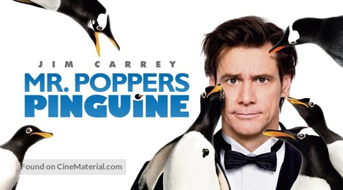 Mr. Popper&#039;s Penguins - German Movie Poster