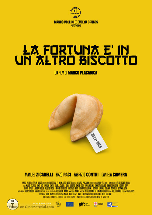 La fortuna &egrave; in un altro biscotto - Italian Movie Poster