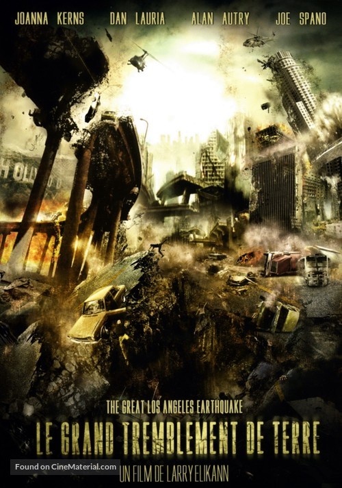 The Big One: The Great Los Angeles Earthquake - French DVD movie cover
