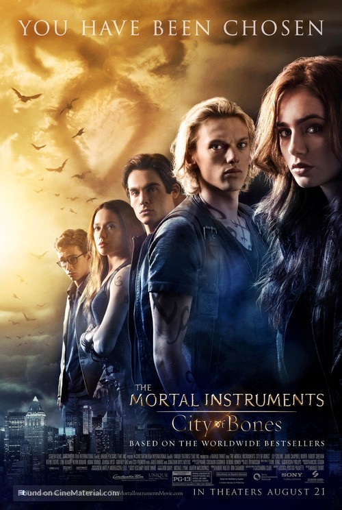 The Mortal Instruments: City of Bones - Movie Poster