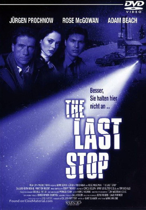 The Last Stop - German Movie Cover