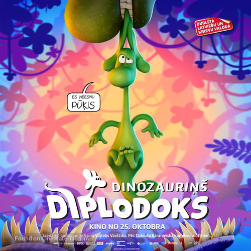 Diplodocus - Latvian Movie Poster